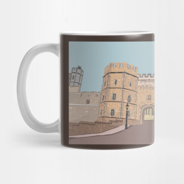 Windsor castle by vixfx